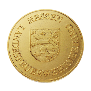 Feuerwehr Ehrenmedaille in gold